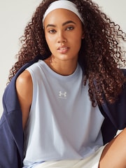 Under Armour Blue Campus Muscle Vest - Image 1 of 6
