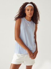 Under Armour Blue Campus Muscle Vest - Image 2 of 6