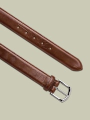 Charles Tyrwhitt Brown Leather made in England Formal Belt - Image 2 of 2