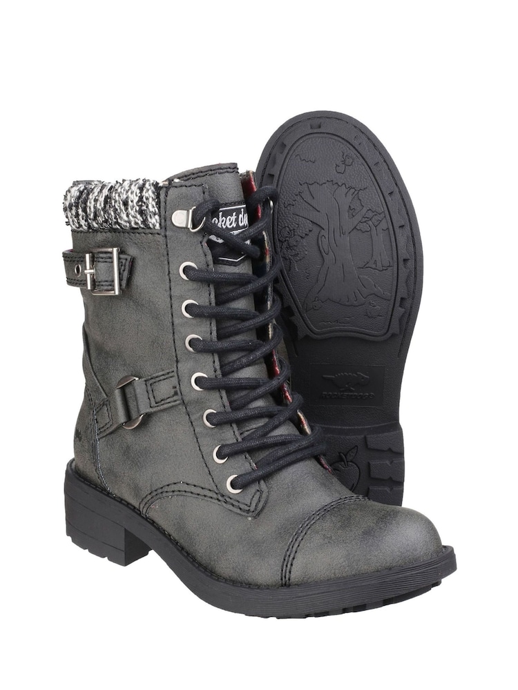 Rocket Dog Thunder Biker Boots - Image 3 of 6