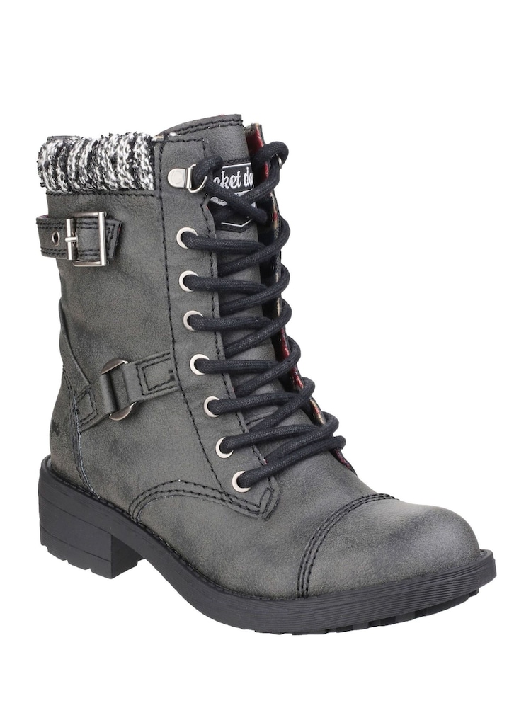 Rocket Dog Thunder Biker Boots - Image 5 of 6
