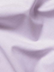 Charles Tyrwhitt Purple Classic Fit Non Iron Herringbone 100% Cotton Shirt - Image 7 of 7