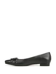Vionic Arielle Leather Black Ballerinas - Image 2 of 7