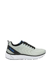 Gola Grey Gola Mens Grey Ultra Speed 2 Mesh Lace-Up Running Trainers - Image 1 of 4