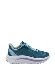 Gola Blue Ladies Alzir Speed Mesh Lace-Up Running Trainers - Image 1 of 4