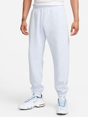Nike Grey Club Cuffed Joggers - Image 1 of 14