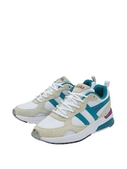 Gola White Navis Mesh Lace-Up Ladies Running Trainers - Image 2 of 4