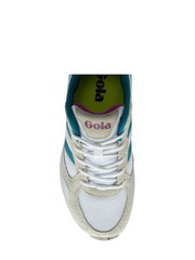 Gola White Navis Mesh Lace-Up Ladies Running Trainers - Image 4 of 4