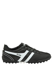 Gola Black Mens Super Cobra Turf Microfibre Lace-Up Football Boots - Image 1 of 4