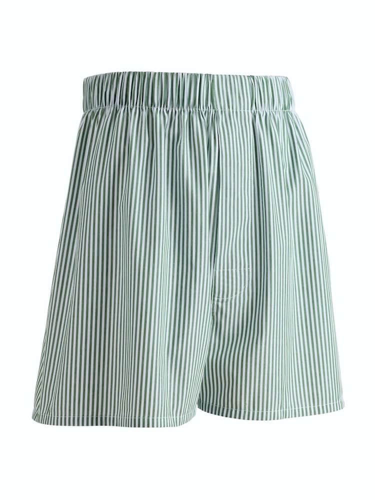 Charles Tyrwhitt Mint Green Stripe Woven Boxers - Image 1 of 2 Charles Tyrwhitt Mint Green Stripe Woven Boxers - Image 1 of 2