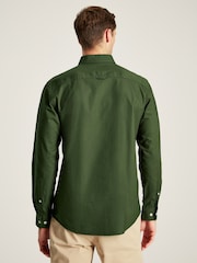 Joules Oxford Green Long Sleeve Oxford Shirt - Image 4 of 7