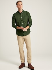 Joules Oxford Green Long Sleeve Oxford Shirt - Image 5 of 7