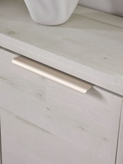 White Bronx Oak Effect Large Sideboard - Image 4 of 11