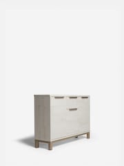 White Bronx Oak Effect Large Sideboard - Image 7 of 11
