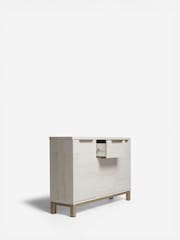 White Bronx Oak Effect Large Sideboard - Image 8 of 11