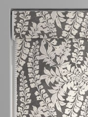 Grey Leaf Made to Measure 100% Cotton Roman Blinds - Image 3 of 6