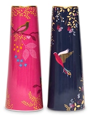 Sara Miller Pink Chelsea Salt and Pepper Set - Image 2 of 4