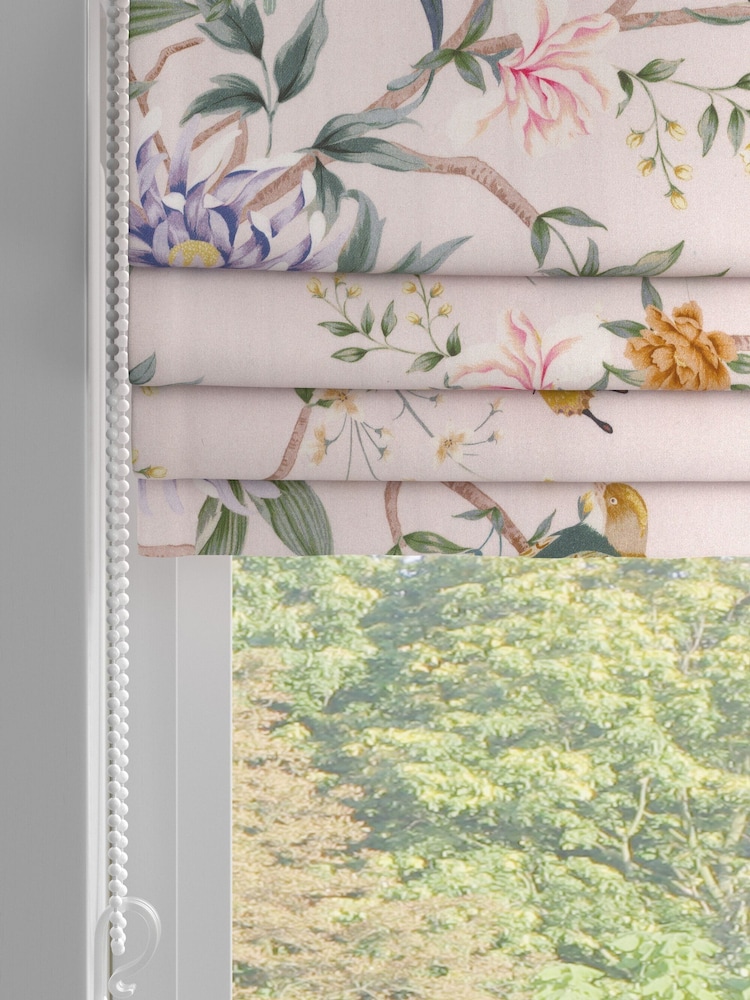 Pink Emporium Made to Measure 100% Cotton Roman Blind - Image 2 of 6