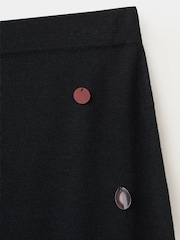 Mango Black Embellished Midi Skirt - Image 2 of 3
