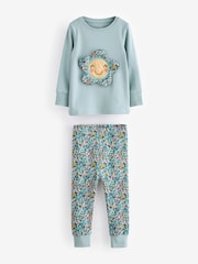 Ditsy Character Long Sleeve Snuggle Pyjamas 3 Pack (9mths-10yrs) - Image 2 of 6