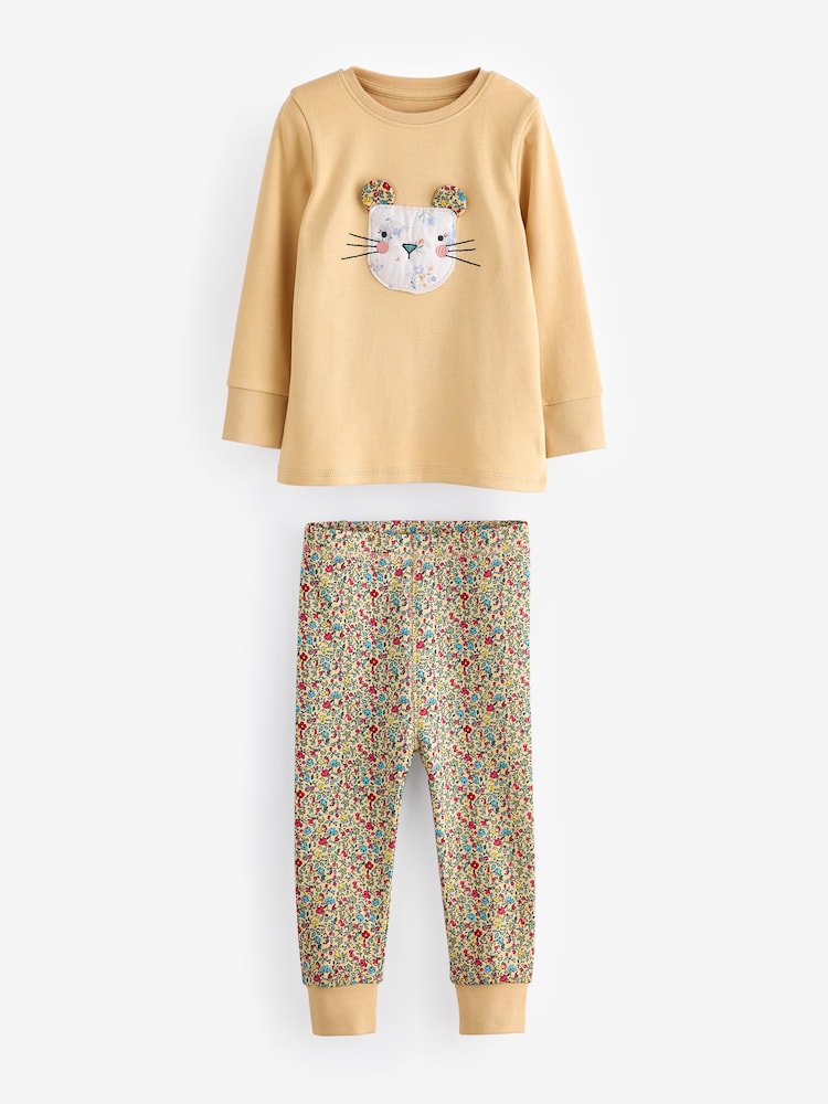 Ditsy Character Long Sleeve Snuggle Pyjamas 3 Pack (9mths-10yrs) - Image 4 of 6