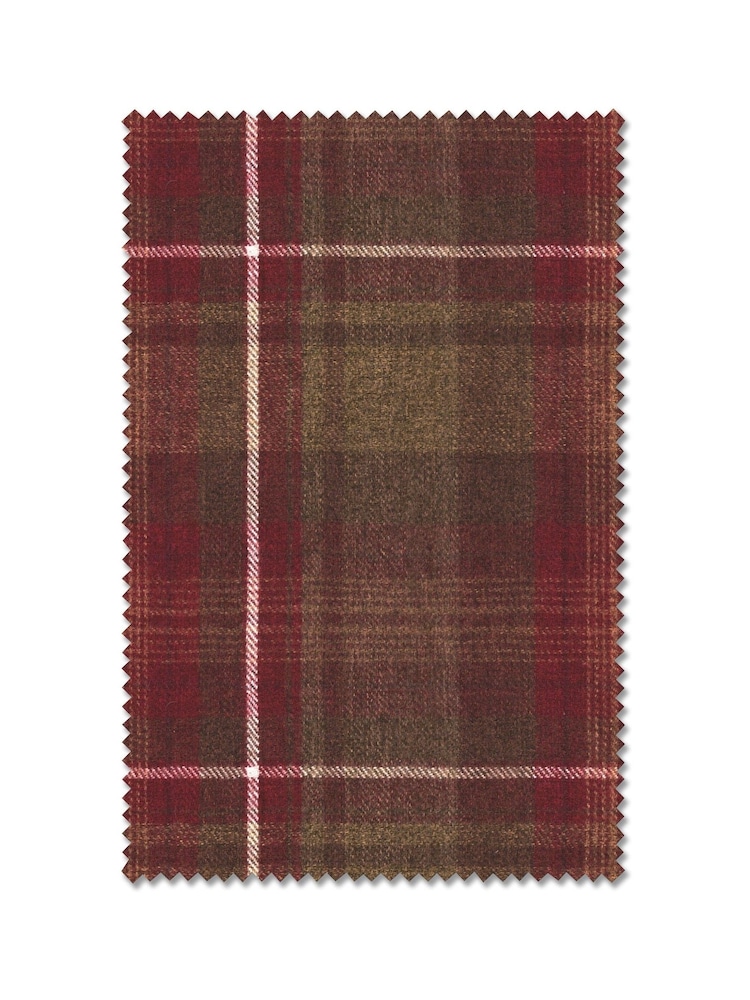 Red Highland Check Made To Measure Roman Blind - Image 6 of 6