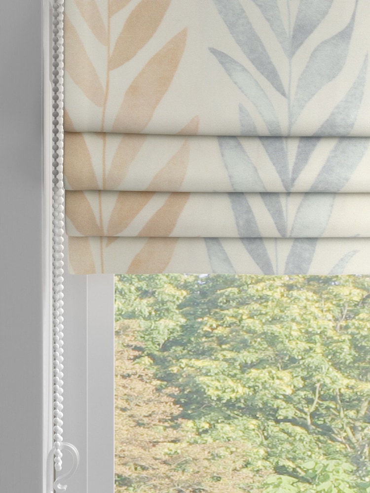 Natural Leaf Made To Measure Roman Blind - Image 2 of 6