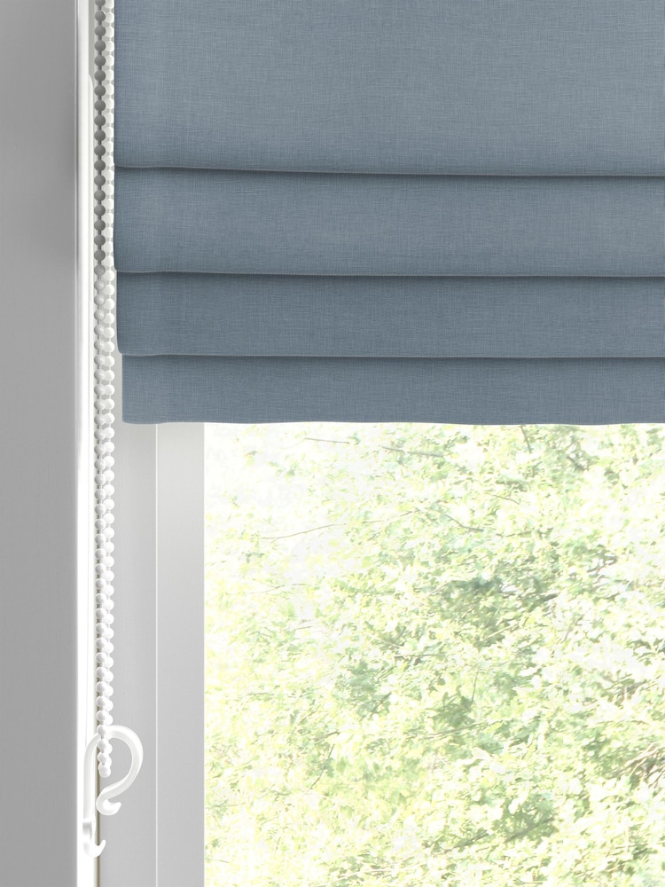 Blue Nikki Made To Measure Roman Blind - Image 2 of 6