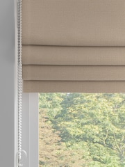Natural Linen Look Made To Measure Roman Blind - Image 2 of 6