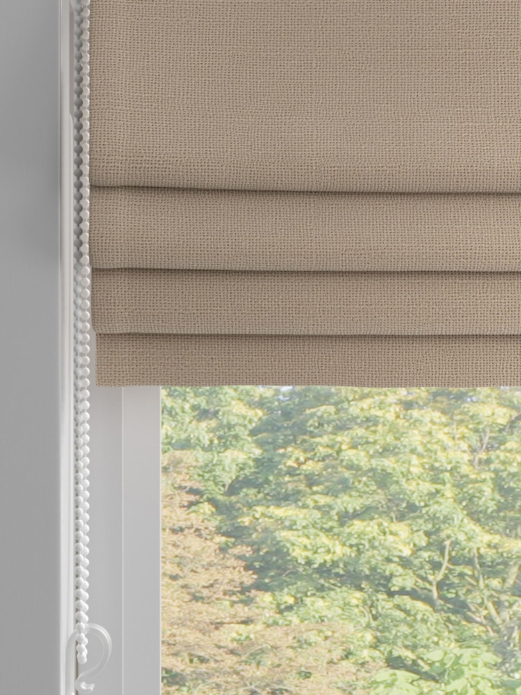 Natural Linen Look Made To Measure Roman Blind - Image 2 of 6