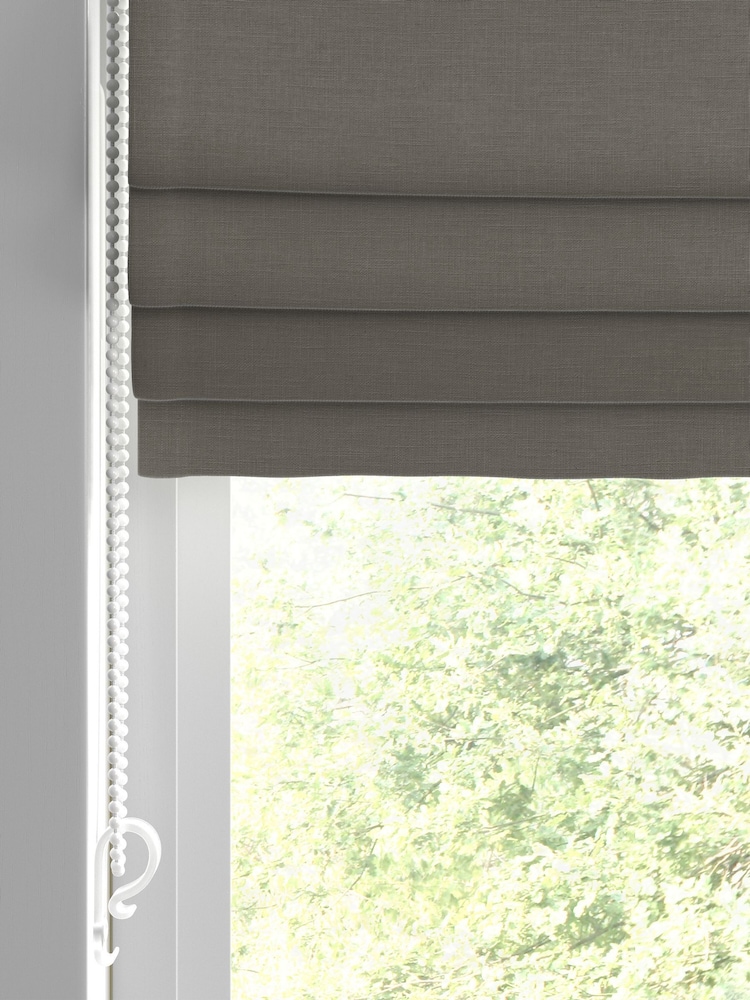 Grey Nikki Made To Measure Roman Blind - Image 2 of 6