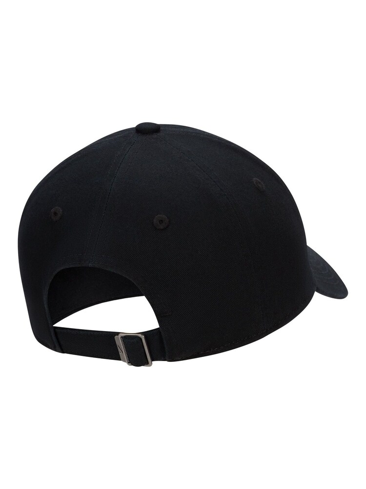 Nike Black Club Swoosh 100% Cotton Cap - Image 2 of 2