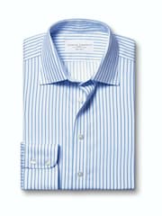 Charles Tyrwhitt Stripe Non-Iron Twill Extra Slim Fit Shirt - 8суретінің 6 суреті