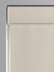 Cream Nikki Made to Measure Cotton/Linen Blend Roman Blinds - Image 5 of 6