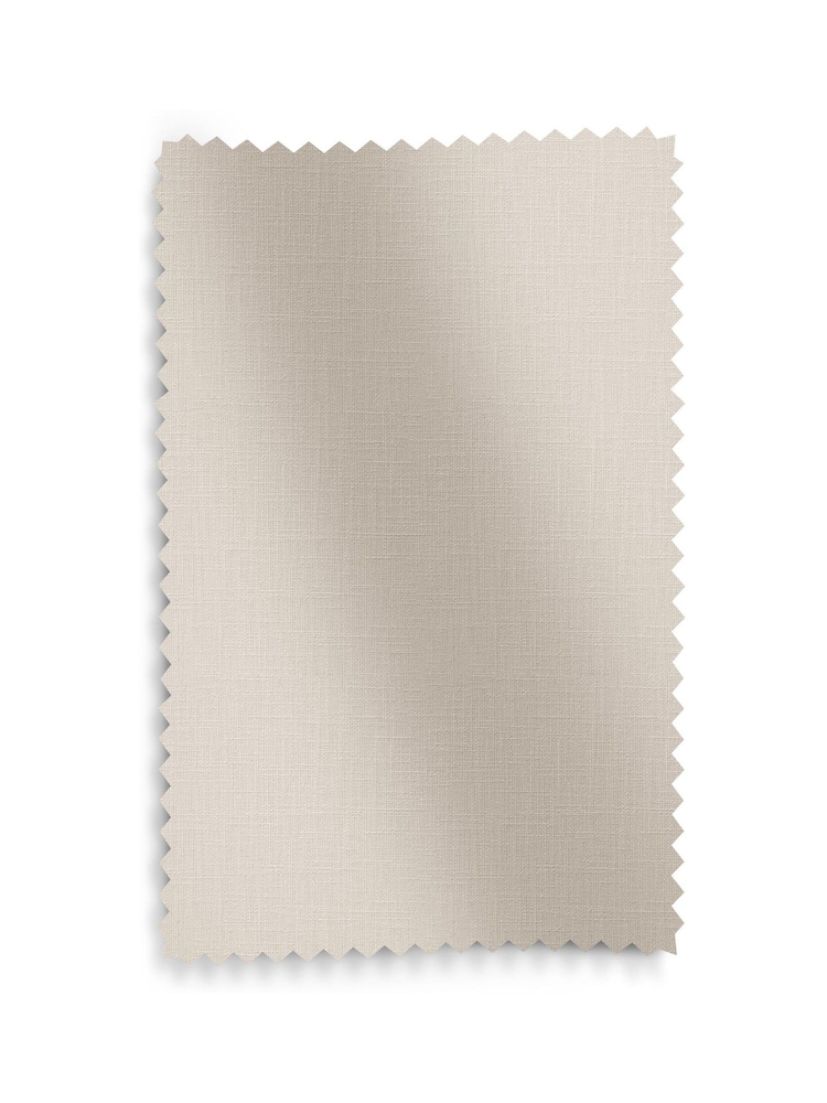 Cream Nikki Made to Measure Cotton/Linen Blend Roman Blinds - Image 7 of 7