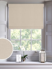 Natural Nikki Made To Measure Roman Blind - Image 1 of 6