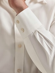 Charles Tyrwhitt Natural Non-iron Twill Slim Fit Shirt - Image 4 of 7