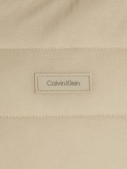 Calvin Klein Cream Quilted Crinkle Vest - Image 6 of 6