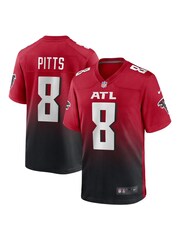 Nike Red NFL Atlanta Falcons Alternate Game Jersey - Kyle Pitts - Image 1 of 3