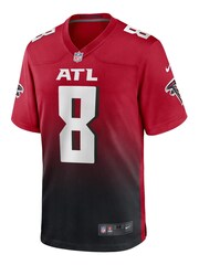Nike Red NFL Atlanta Falcons Alternate Game Jersey - Kyle Pitts - Image 2 of 3