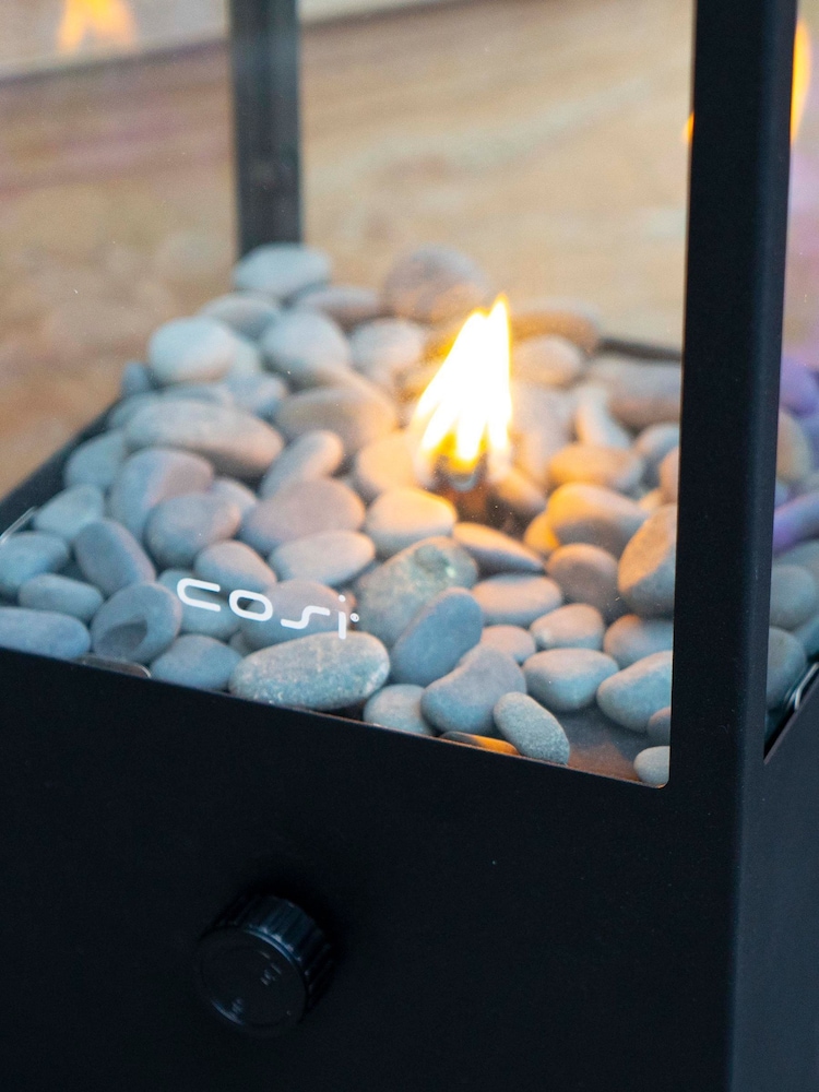 Pacific Black Garden Cosidome Lantern Fire Pit - Image 2 of 4