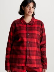 Calvin Klein Flannel Pyjama Top - Image 3 of 6