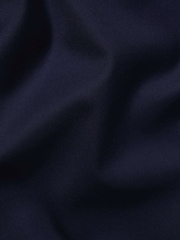 Charles Tyrwhitt Navy Blue Non-Iron Twill Cutaway Extra Slim Fit Shirt - Image 6 of 7