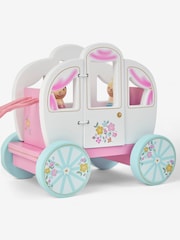 JoJo Maman Bébé Wooden Princess Carriage Playset - Image 3 of 7