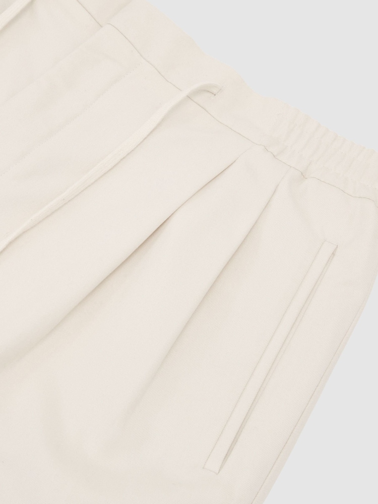 Reiss Ecru Arden Trousers - Image 6 of 6 Reiss Ecru Arden Trousers - Image 6 of 6
