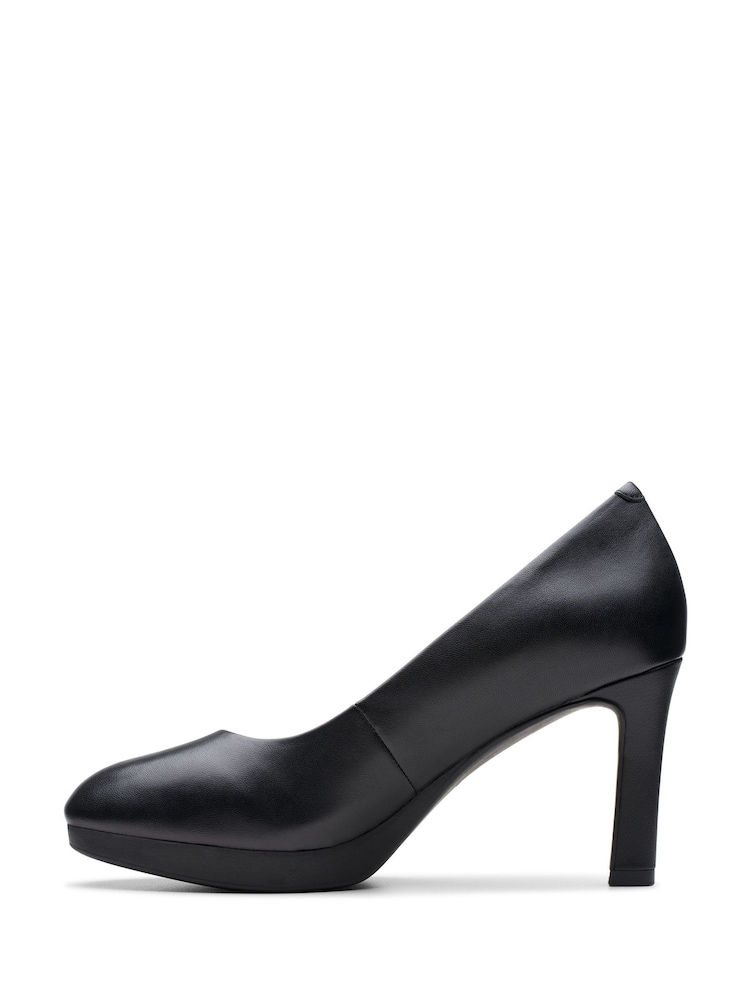 Clarks Black Leather Ambyr2 Braley Shoes - Image 2 of 7