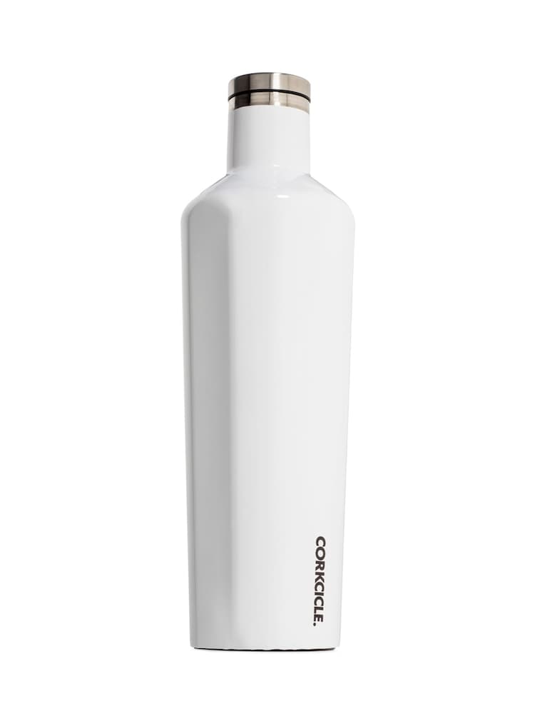 Corkcicle White Canteen Insulated Stainless Steel Bottle - Image 1 of 3