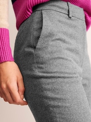 Boden Grey Kew Wool Trousers - Image 4 of 5