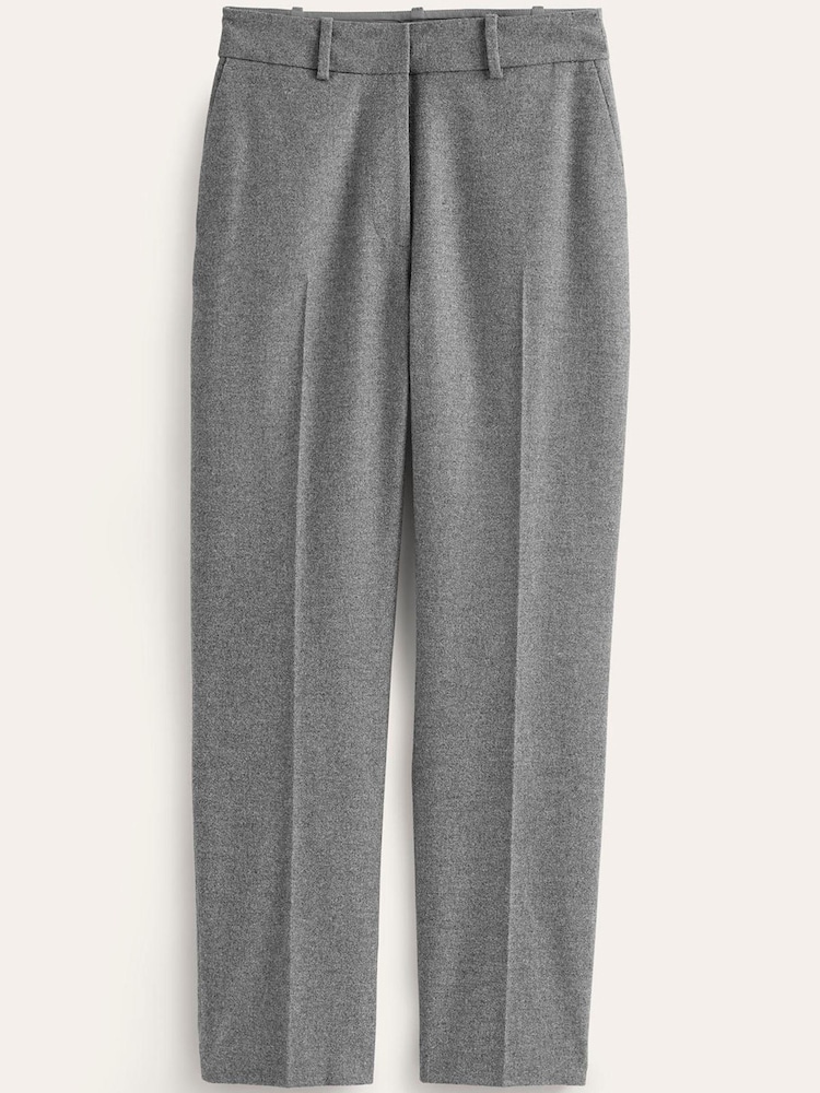 Boden Grey Kew Wool Trousers - Image 5 of 5