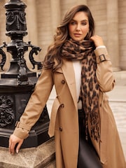 Lipsy Camel Belted Trench Coat - Image 2 of 6